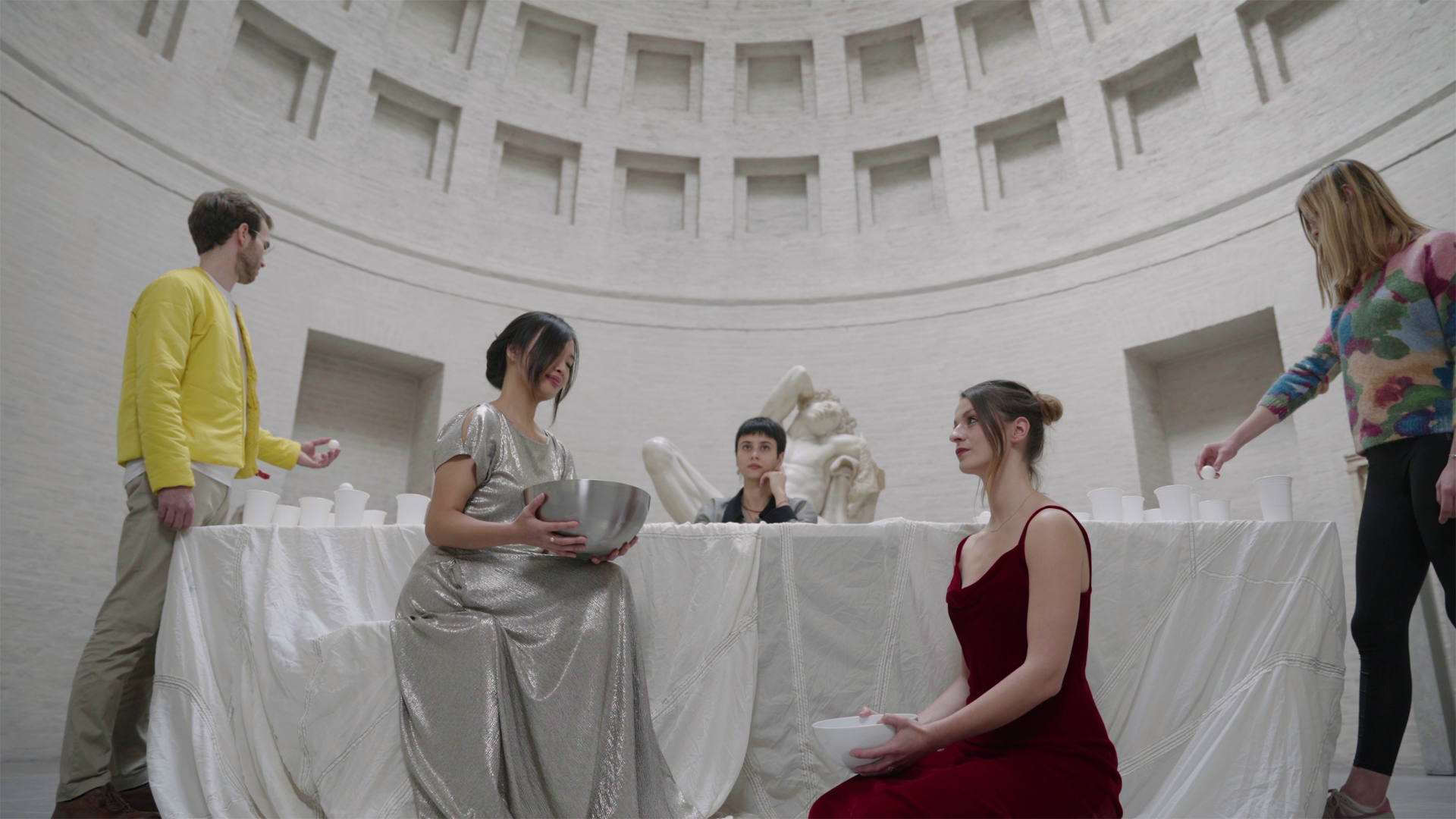 Eine Szene aus dem Videoprojekt "Munich Havdalah", eine Produktion des ID Festival in Koproduktion des HIDALGO